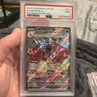 Pokémon TCG Charizard EX Promo Card #74 Paldean Fates PSA 9