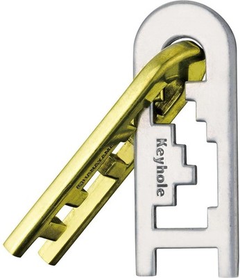 Hanayama Cast Schlüsselloch entfernen Puzzle (Schwierigkeitsgrad 4)