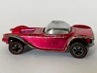 Vintage 1968 Hot Wheels Redline Beatnik Bandit, Red Rose