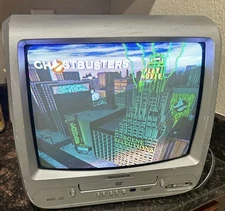 Magnavox 13” SDTV CD130MW8 TV DVD Combo Retro Gaming Television •• NO REMOTE ••