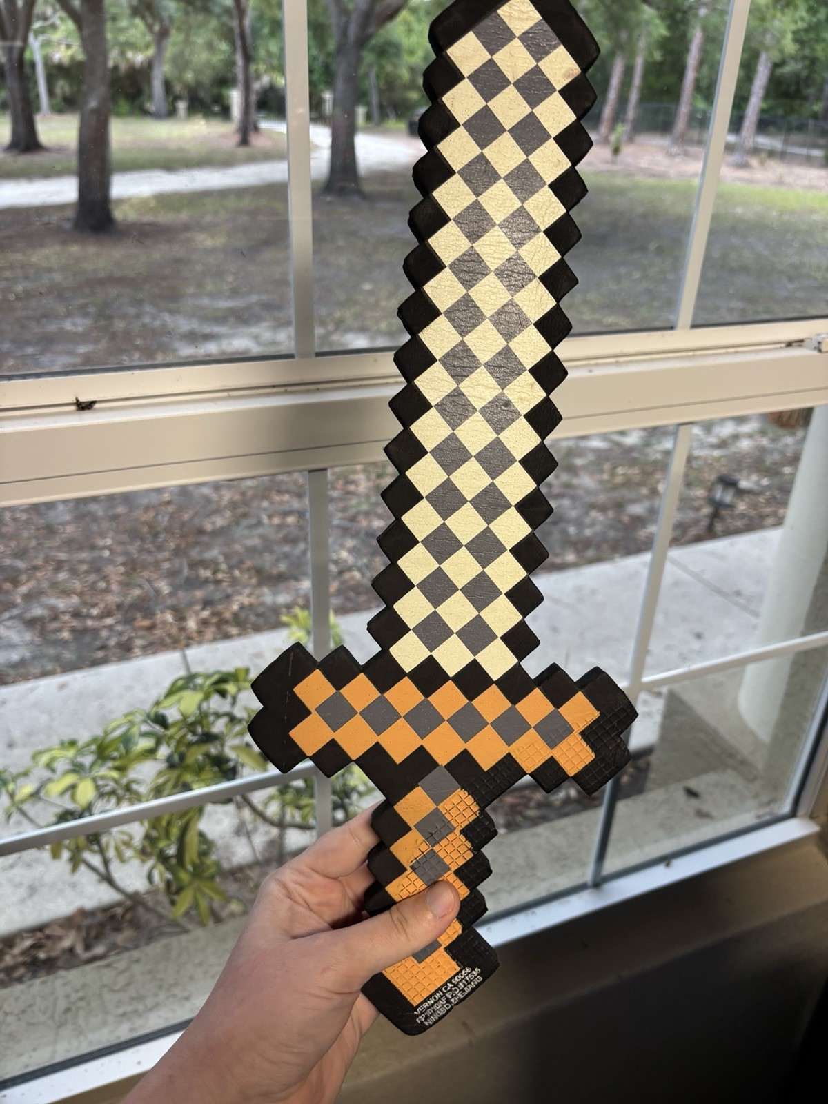 Minecraft Foam Iron Sword