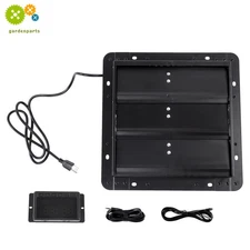 12-Inch Shutter Exhaust Fan With Temperature Humidity Controller 900 CFM Attic