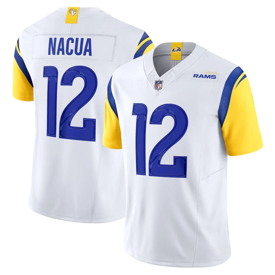 NWT Men's/Youth Rams Rivalries Puka Nacua #12 Player Jersey