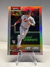 2026 Topps Series 1 - Jimmy Crooks III #73 Rainbow Foil (RC)