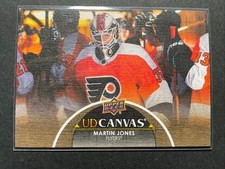 2021-22	Upper Deck	UD Canvas	Martin Jones		C329	Philadelphia Flyers