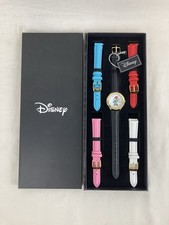 Minnie Mouse Disney Gold Bezel Watch Collection 5 Different Color Bands