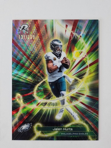 2025 Topps Resurgence /199 Jalen Hurts CONDUCTORS CRIMSON SURGE #C-4 Eagles
