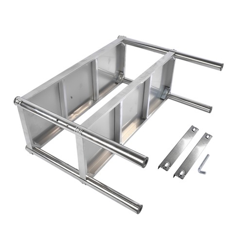 11.8x 30/48/60/72 inch Height Adjustable 2 Tiers Stainless Shelf for Restaurant - Picture 58 of 62