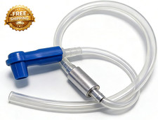 Universal Brake Bleeder Kit With One Way Check Valve Adapter Hose Hydraulic