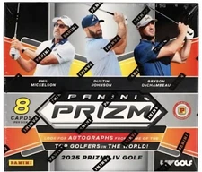 2025 Panini Prizm LIV Golf Hobby Box International 