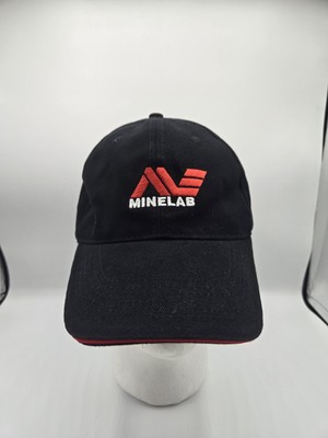 MineLab Metal Detectors Hat Strapback Adjustable One Size Color Black