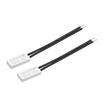 KSD9700 Thermostat 120  N.O 5A Plastic Bimetal Temperature Control Switch 2pcs,