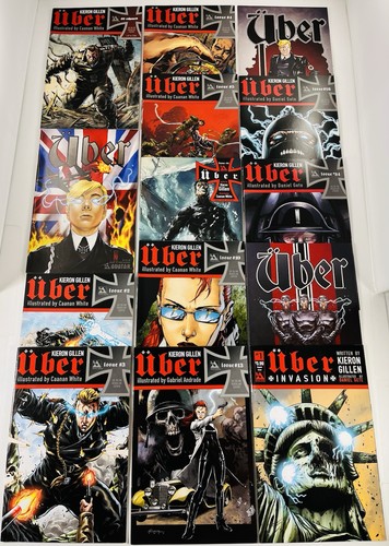 LOT OF 24 UBER #0,1-25 /INVASION 1-16 RUNS +1 SHOTS /VARIANTS GILLEN 2013 NM/NM+