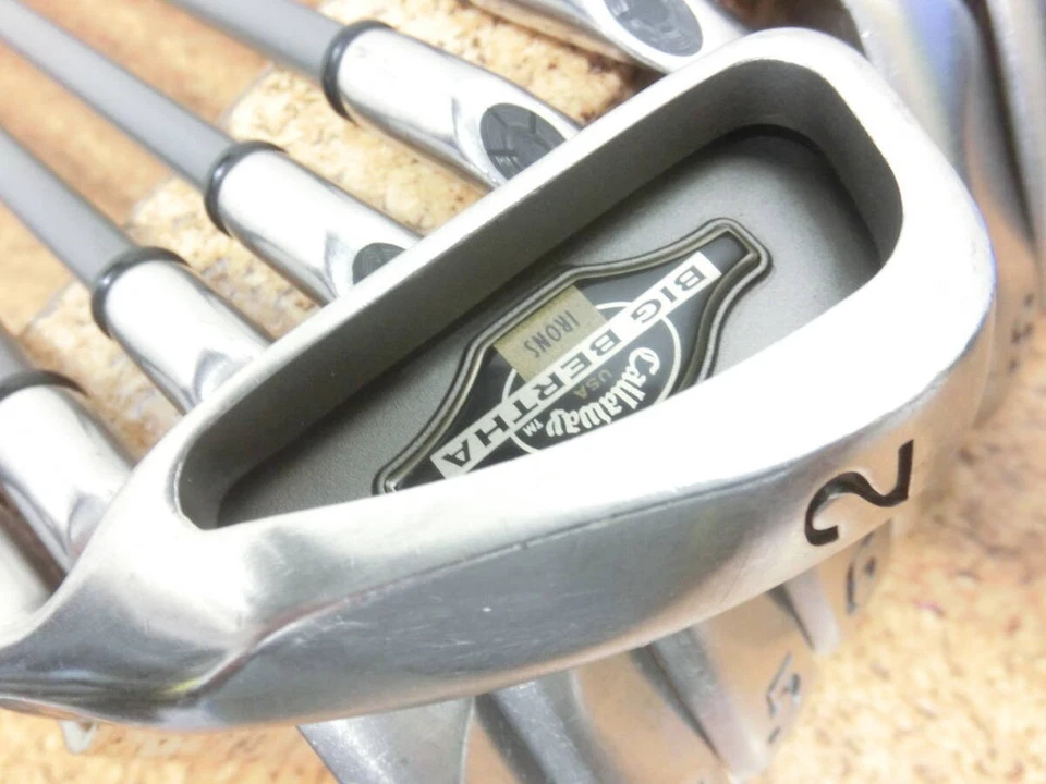 Callaway Big Bertha Iron Set #2-9,P,A,S (11Clubs) /Flex R Regular Super JV 100 - Image 2 of 4