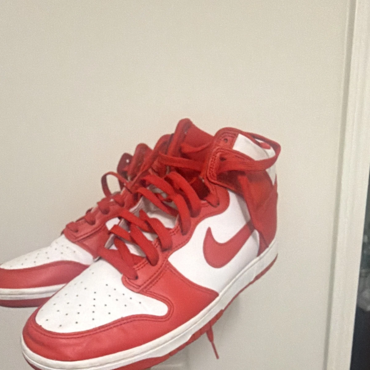 Preços baixos em Nike Dunk High Red/White | eBay