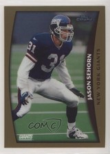 1998 Topps Chrome Jason Sehorn #68 2k3