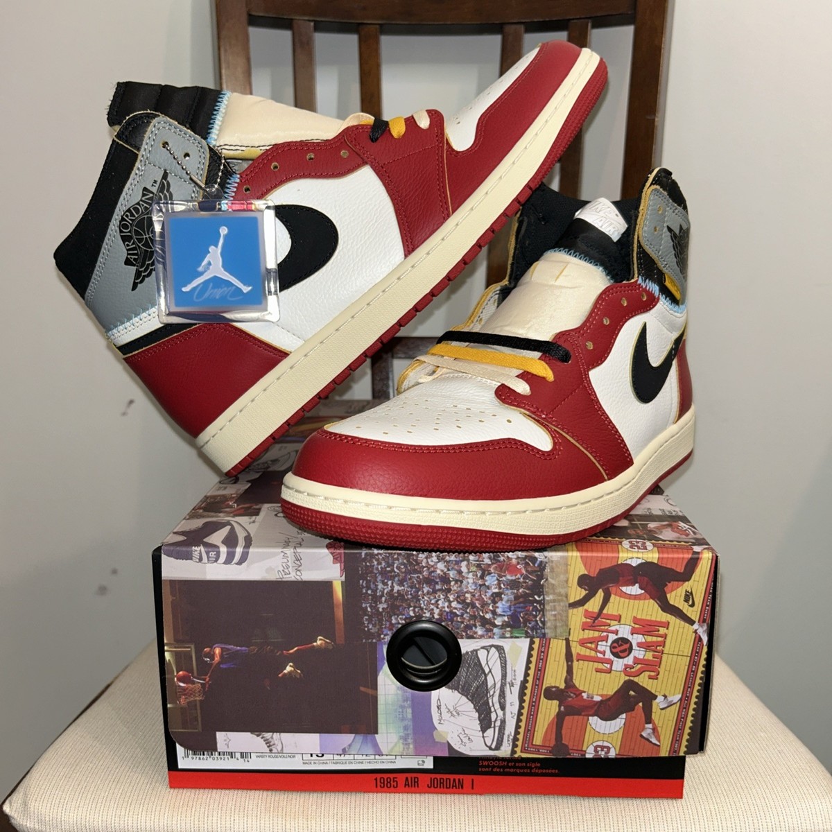 Union LA x Air Jordan 1 Retro OG SP High Chicago Shadow | eBay