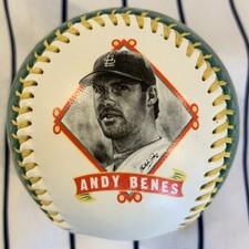 St. Louis Cardinals Denny’s All-Stars 1997 Andy Benes souvenir baseball ball