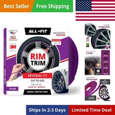 Rim Trim Durable Diy Car Exterior Accessories For Curb Rash Protection Fi...