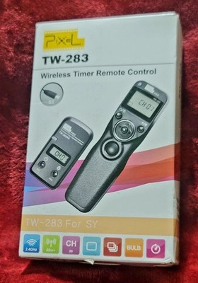 Pixel Wireless Timer Remote Shutter Release TW283-S2 Wireless Remote Control...