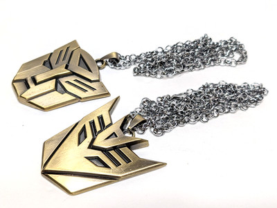 Transformers Autobots Decepticons NYCC TV Show Movie Promo Merch Bronze Set 2025