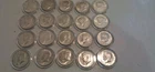 Lot Of 20 1964 Kennedy AU Half Dollar Coins 90% Silver In Airtight Capsules