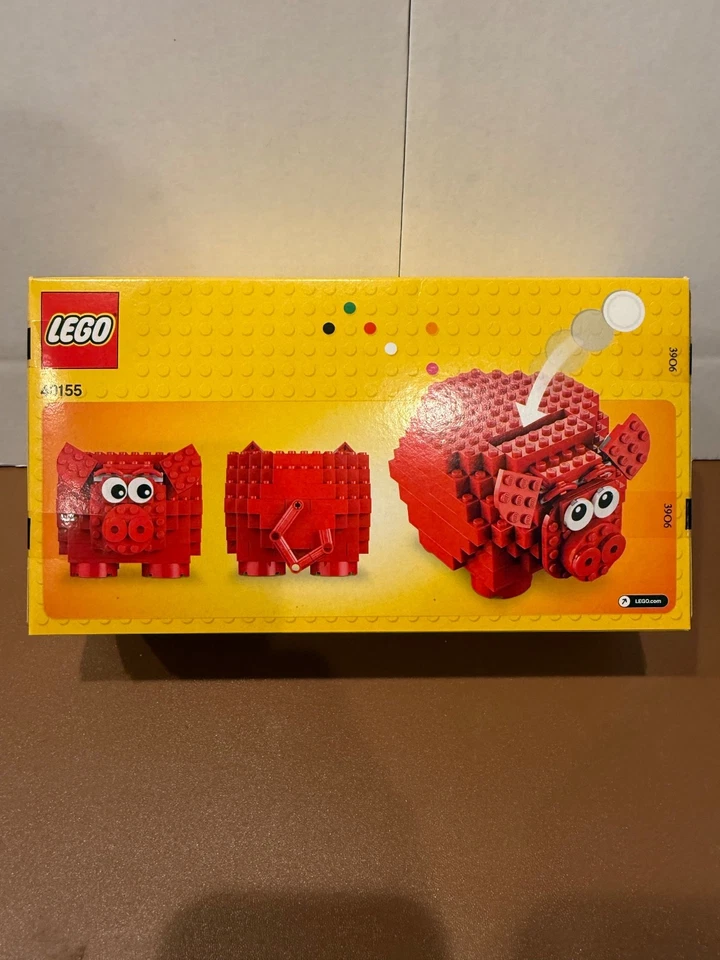 LEGO Miscellaneous: Piggy Coin Bank (40155) FACTORY SEALED - Image 3 of 4