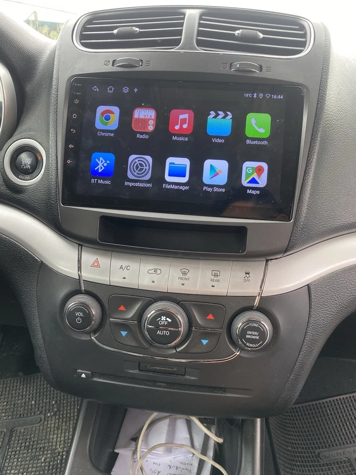Autoradio Per Fiat Freemont 2011-2020 Android Auto WIFI CarPlay Wireless Navi - Immagine 2 di 4
