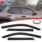 For Toyota for 4 Runner 2025-2026 Window Visor Rain Guard Vent Shade Kit Black