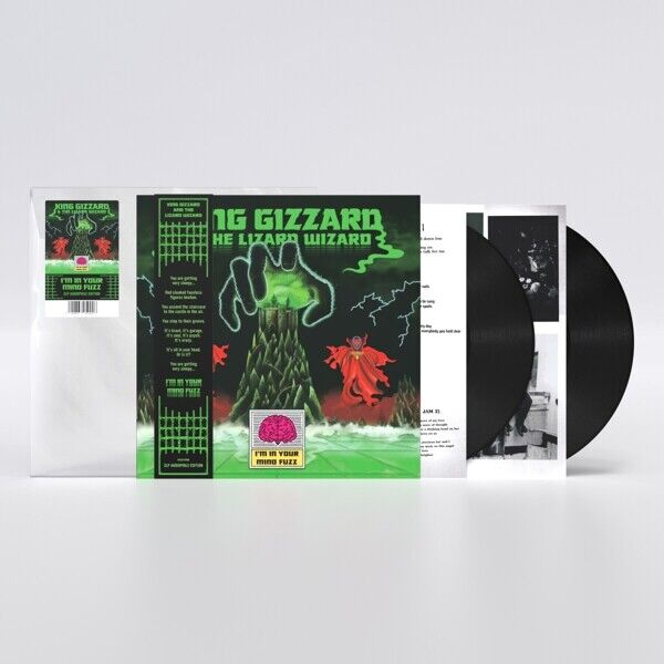 KING GIZZARD & THE LIZARD WIZARD -I'M IN YOUR MIND FUZZ  (2LP+MP3) NEW!