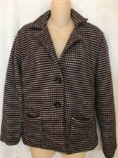 Lavia Jacket Lavender And Brown Tweed Nwt $500 Size Large