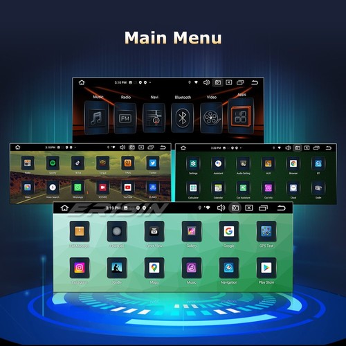 8-Cœur 10,25" IPS 64Go Android 14 BMW X5 E53 Autoradio USB DSP WiFi CarPlay Navi - Foto 17 di 21