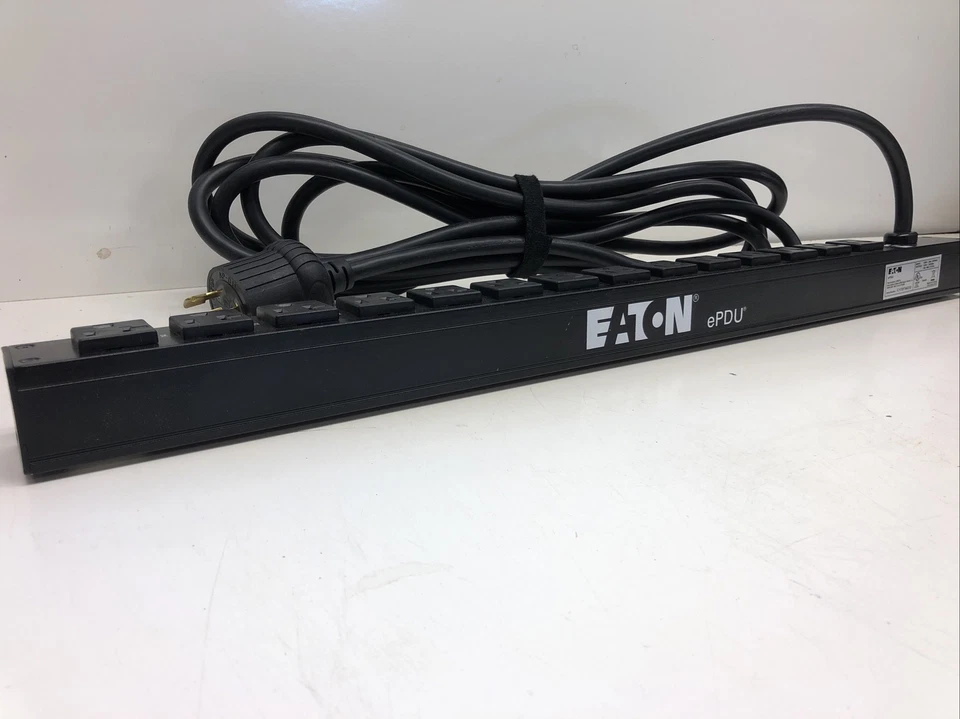 Eaton | ePBZ74 | EPDU Basic 16A in: 5-20P/L5-20P Power Distribution Unit- - Image 2 of 4