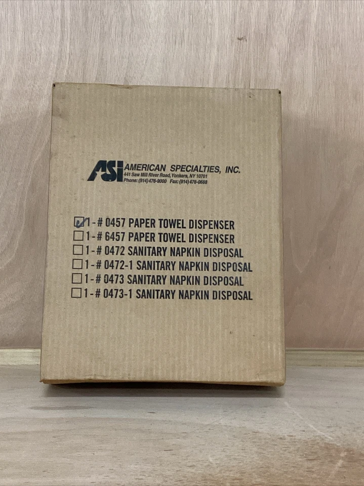 DISPENSADOR TRADICIONAL DE TOALLAS DE PAPEL ASI 0457, ACERO INOXIDABLE Foto 4 de 4