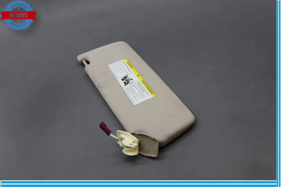 Visor solar lateral direito do passageiro BMW 535i GT xDrive 10-17 fabricante de equipamento original - Imagem 2 de 4