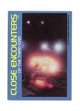 1977 Wonder Bread Close Encounters of the Third Kind Card #20 The red space ship