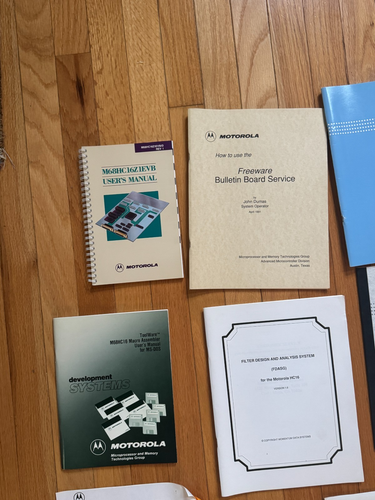 Vintage Computer Development Manuals and Software Motorola 68HC16 - M68HC16Z1EVB - Photo 4/18
