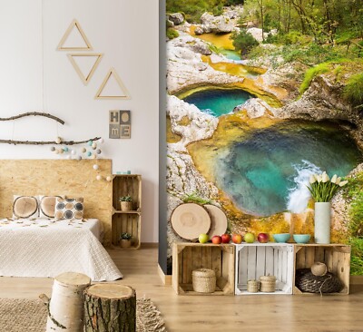 3D Natural Lake A5993 Wallpaper Wall Murals Removable Self-adhesive Amy