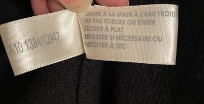 White+Warren 100% Cashmere Knit Open Front Cardigan Sweater Brown