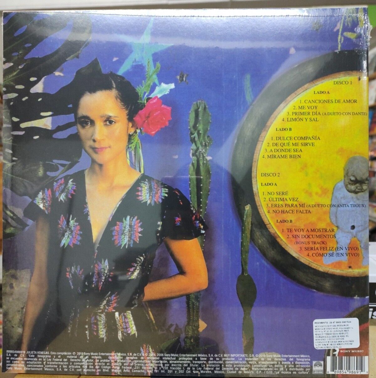 Julieta Venegas - Limon y Sal Vinyl 2LP 
