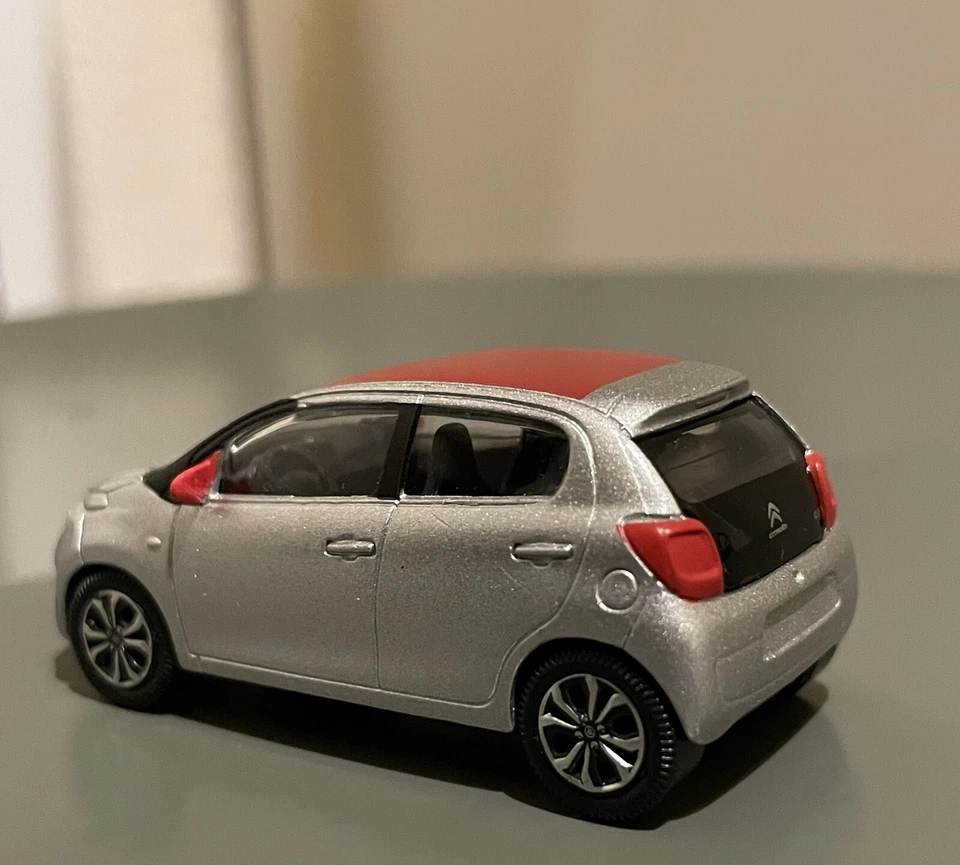 Modellino Norev Citroen C1 1:64 1/64 3 inches Auto Citroën Nuova Senza Scatola - Immagine 4 di 4