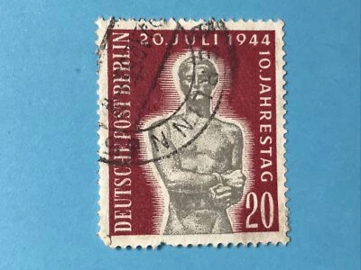 1954 - Mi.Nr. 119 - 10.Jahrestag Attentat vom 20. Juli 1944 - gestempelt - Bild 1 von 2