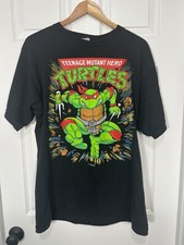 1990 Vintage TMNT Mirage Studios Teenage Mutant Ninja Turtles Size L Euro Tee