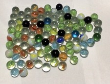 95 marbles variety pack 5/8  swirls and solids