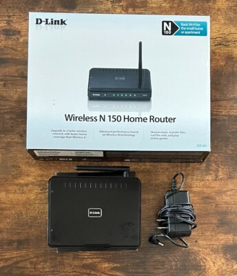 D-LINK Wireless N150 Home Router 150 Mbps 4 PORT 10/100 Wireless and Router