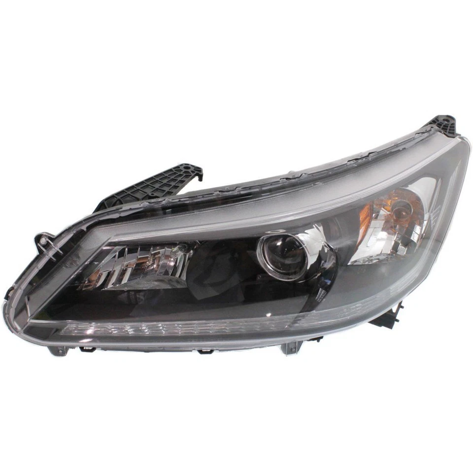 DEPO Headlight Set For 2013-2015 Honda Accord Sedan Driver & Passenger Side Foto 3 de 4