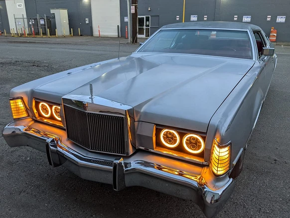 Faro LED HI/LO 4 piezas 5-3/4" 5,75" pulgadas haz para camioneta Toyota 1975-1978 Foto 3 de 4