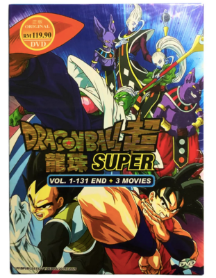 DVD Dragon Ball Super COMPLETE (Vol. 1-131 End) + 3 Movies | eBay