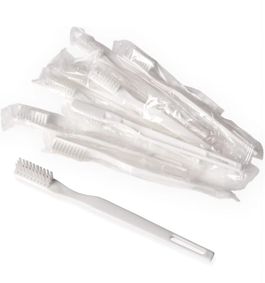 Lote de 60 escovas de dentes e pasta de dentes proteção de cavidade 0,85 oz tamanho de viagem a granel - Imagem 2 de 3