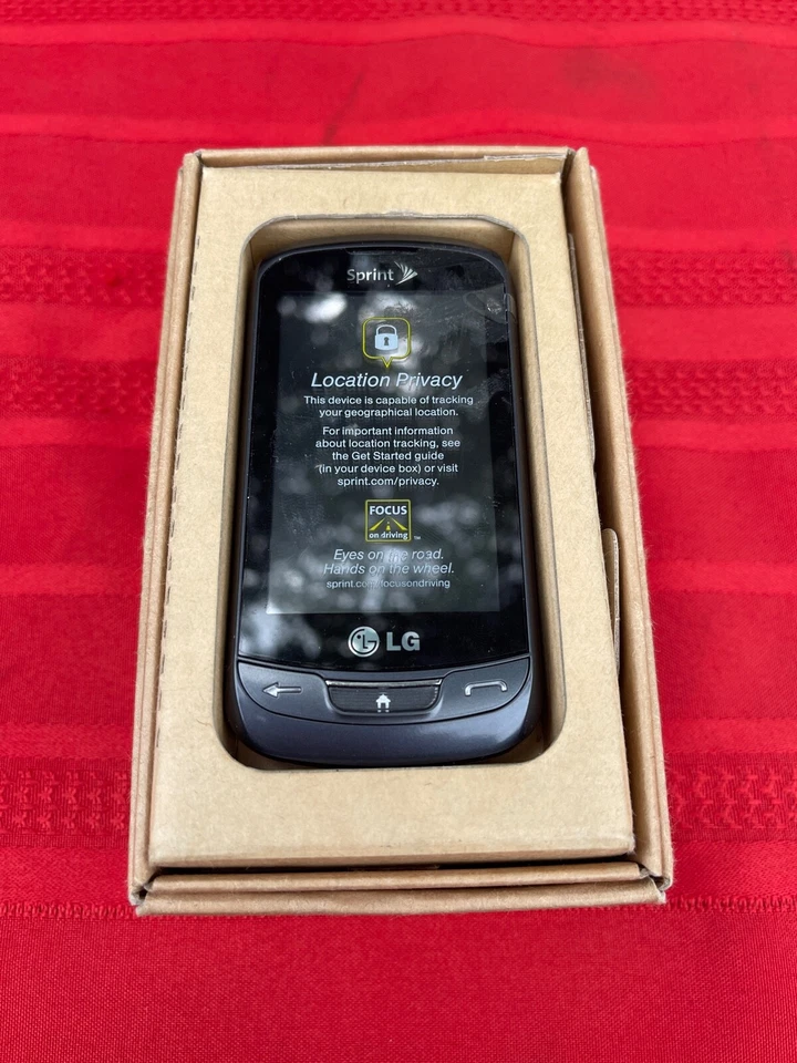 LG Rumor Reflex LN272 - Titan Gray (Sprint) Cellular Phone - Image 2 of 4